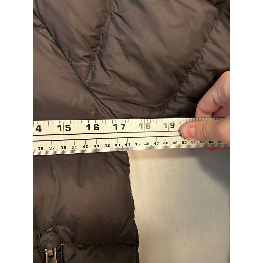 The North Face Womens 600 Fill Down Puffer Jacket Black Hooded NF0A7UQH XS - Picture 3 of 14